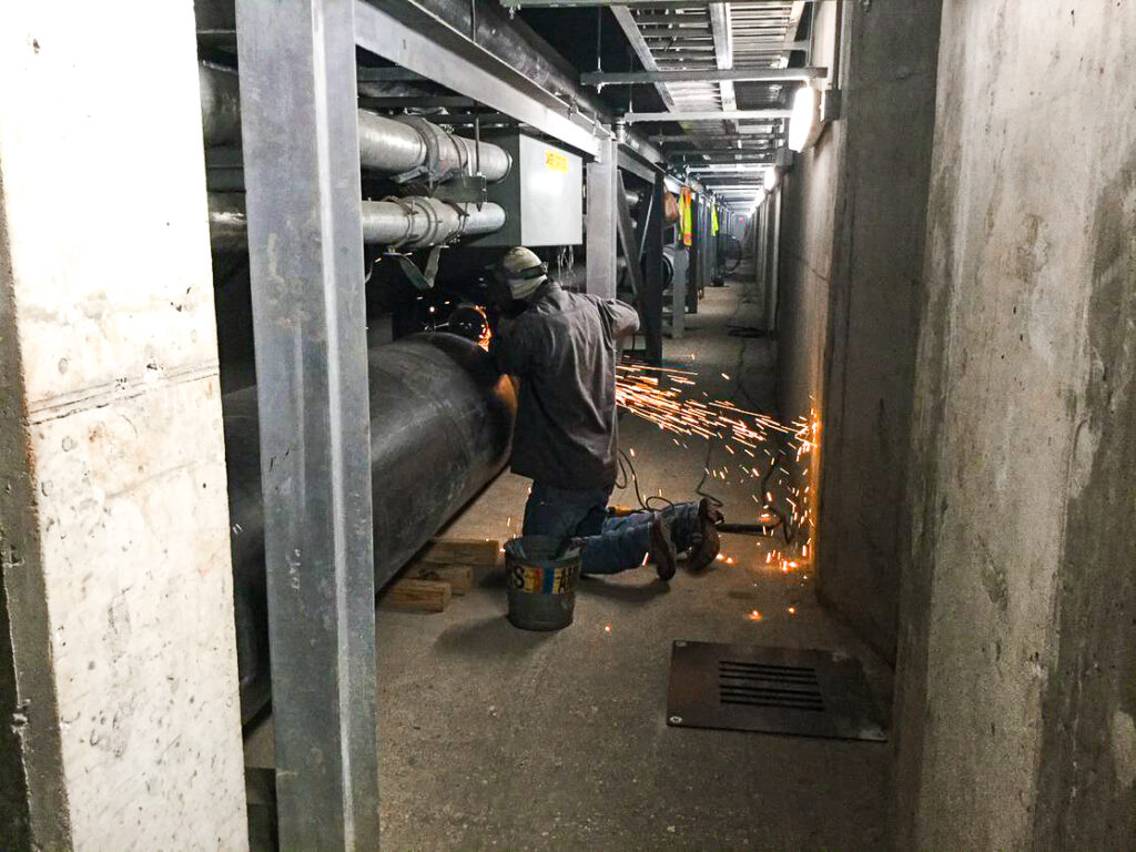 Pipefitter Pipe Welder Confined Space